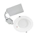 Keystone KT-RDLED38PS-10A-9CSF-VDIM-EM4 10" LED Recessed Emergency Downlight, 5CCT & Wattage Selectable, 120-277V, 0-10V Dimming, 4W Emergency