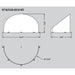 Keystone KT-SLFLED-GS-S1-KIT Small Glare Shield Kit, Top