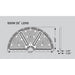 Keystone KT-SLFLED-LENS-S1 Beam Angle Lens for SLF Small