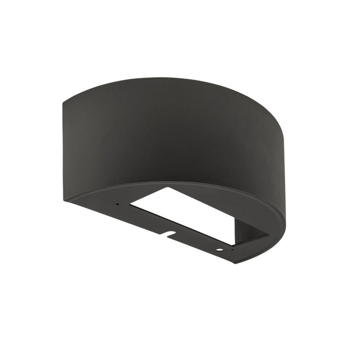 Keystone KT-WPLED-M5-HM-1-KIT Half Moon Shell for Wall Packs - Black