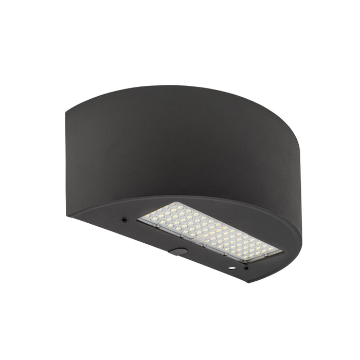 Keystone KT-WPLED-M5-HM-1-KIT Half Moon Shell for Wall Packs - Black