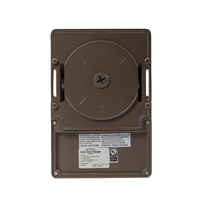 Keystone KT-WPLED20-S1 20W Small Non-Cutoff LED Wall Pack, 120-277V