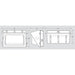 Keystone KT-WPLED80-M1 80W Traditional LED Wall Pack, 3CCT Selectable