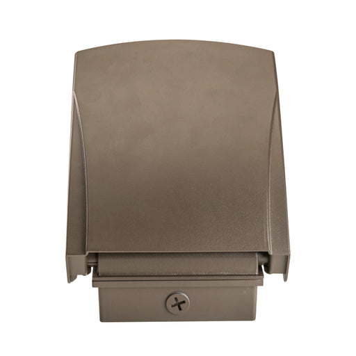 Keystone KT-WPLED75PS-M3-8CSB-VDIM 45W/60W/75W LED Adjustable Wall Pack, 3CCT & Wattage Selectable, 120-277V, TAA