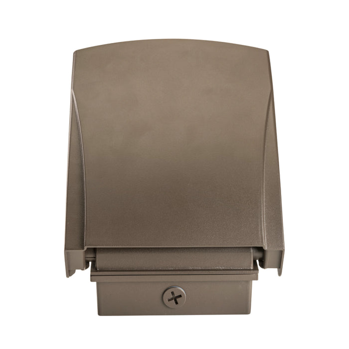 Keystone KT-WPLED75PS-M3-8CSB-VDIM 45W/60W/75W LED Adjustable Wall Pack, 3CCT & Wattage Selectable, 120-277V, TAA