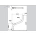 Keystone KT-WPM-SFO-18 Single Flood Bracket