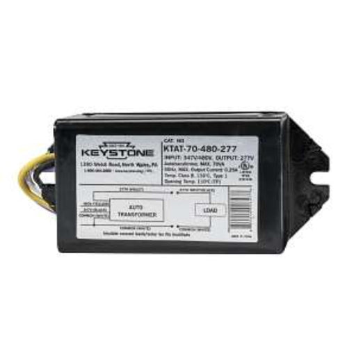 Keystone KTAT 480V Step Down Auto Transformer, 70W