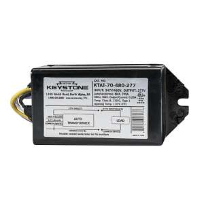Keystone KTAT 480V Step Down Auto Transformer, 70W