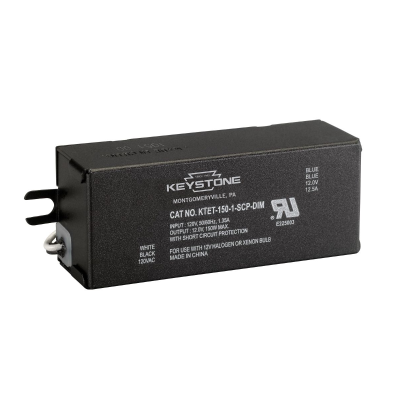 Keystone KTET 150W Low Voltage Step Down Halogen Electronic Transforme