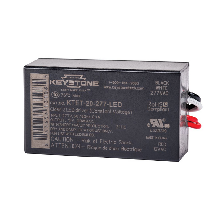 Keystone KTET 20W Low Voltage Electronic Transfomer