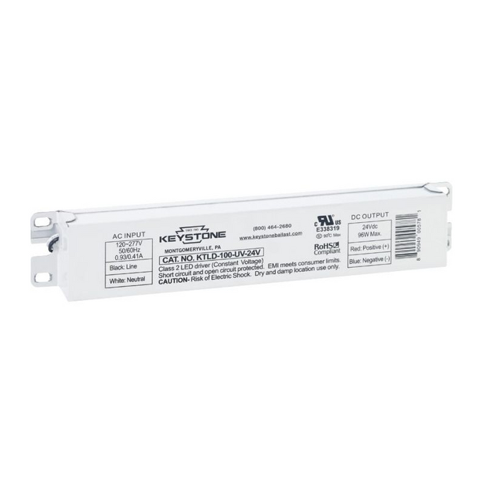 Keystone KTLD-100-UV-24V 96W Constant Voltage LED Driver