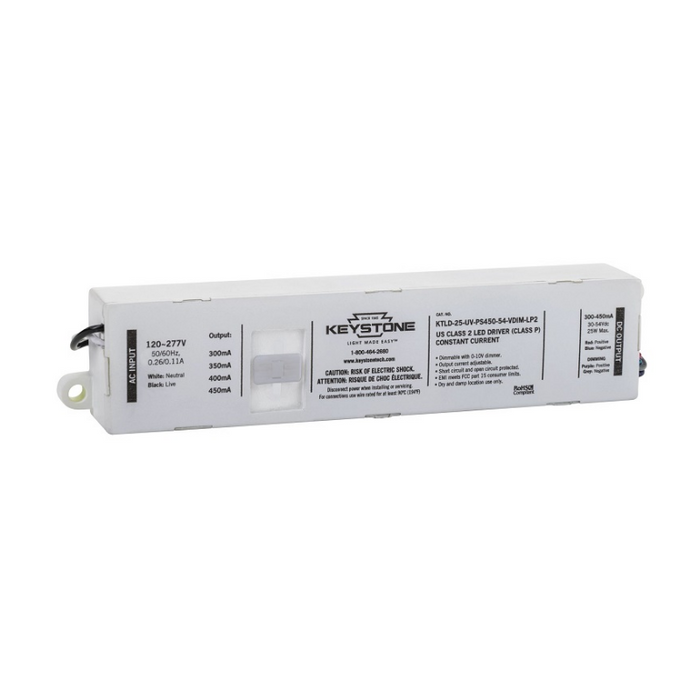 Keystone KTLD-25-UV-PS450 25W Power Select Constant Current LED Driver