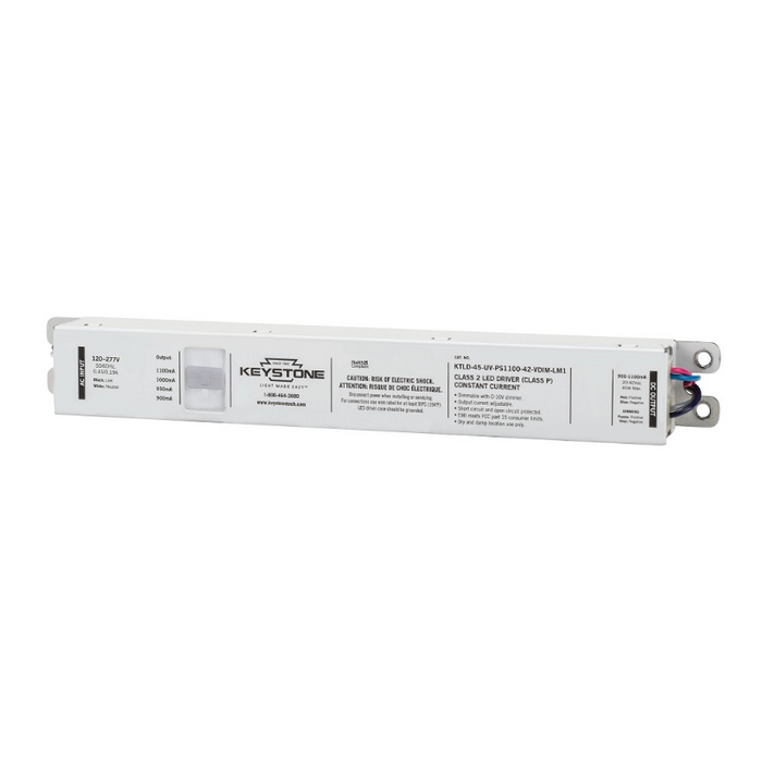 Keystone KTLD-45-UV-PS1100 45W Power Select Constant Current LED Driver