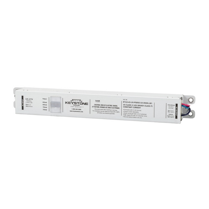 Keystone KTLD-45-UV-PS850 45W Power Select Constant Current LED Driver