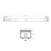 Lithonia CLX 48" 26W LED Linear Strip Light, Flat Diffuse, 4000lm, 4000K, 120-277V