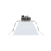 Lithonia LBR12SQ AL04 SWW1 12" Square Retrofit Remodel Downlight, 4000/4500/5000 Lumen & 4CCT Selectable