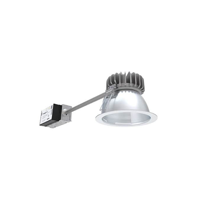 Lithonia LBR4 ALO2 SWW1 4" Round Retrofit Remodel Downlight with Quick Disconnect Plugs, 1000/1500/2000 Lumen & 4CCT Selectable