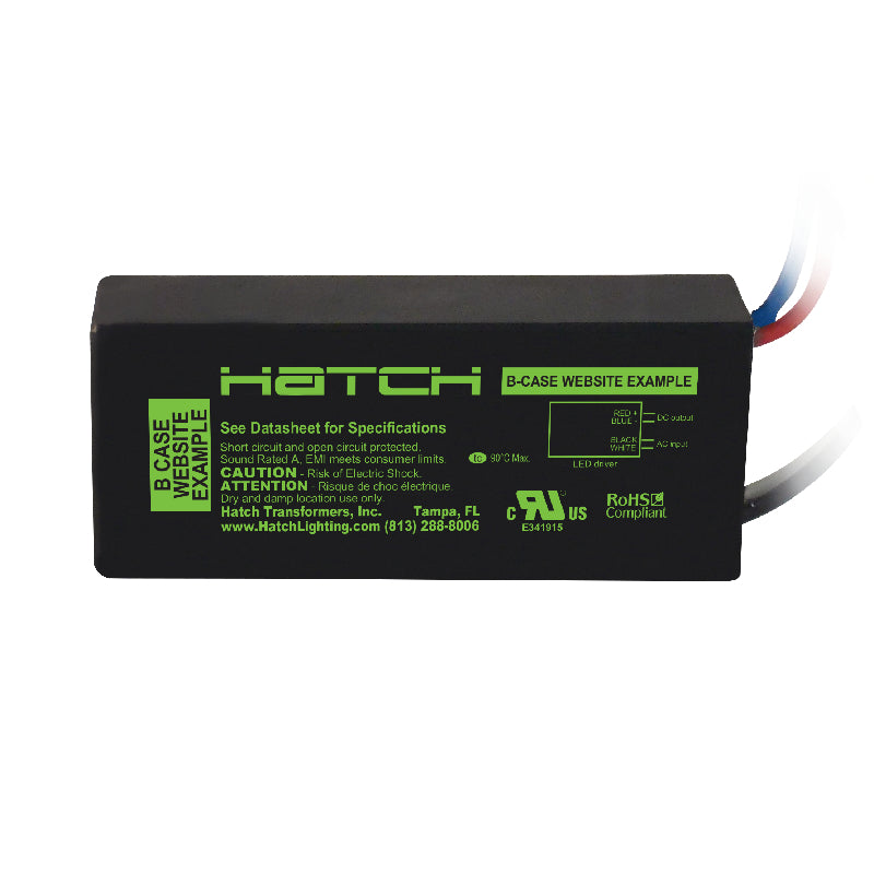Hatch LC12B L Series 12W Constant Current LED Driver, 010V Dimming,