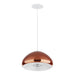 Westgate LCEU 12" 12W LED Pendant, 3000K, 120V - Copper