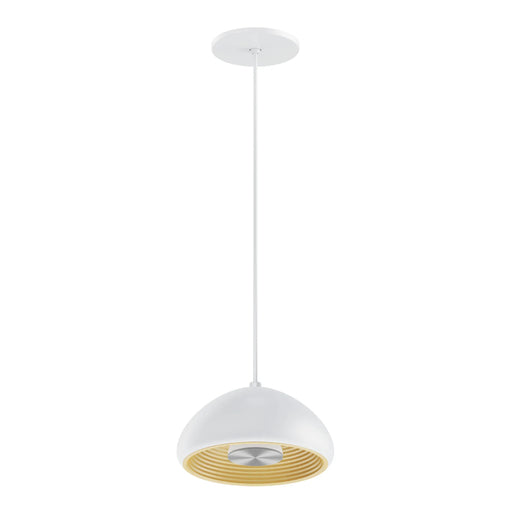Westgate LCEU 8" 8W LED Pendant, 3000K, 120V - White