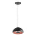 Westgate LCEU 8" 8W LED Pendant, 3000K, 120V - Black