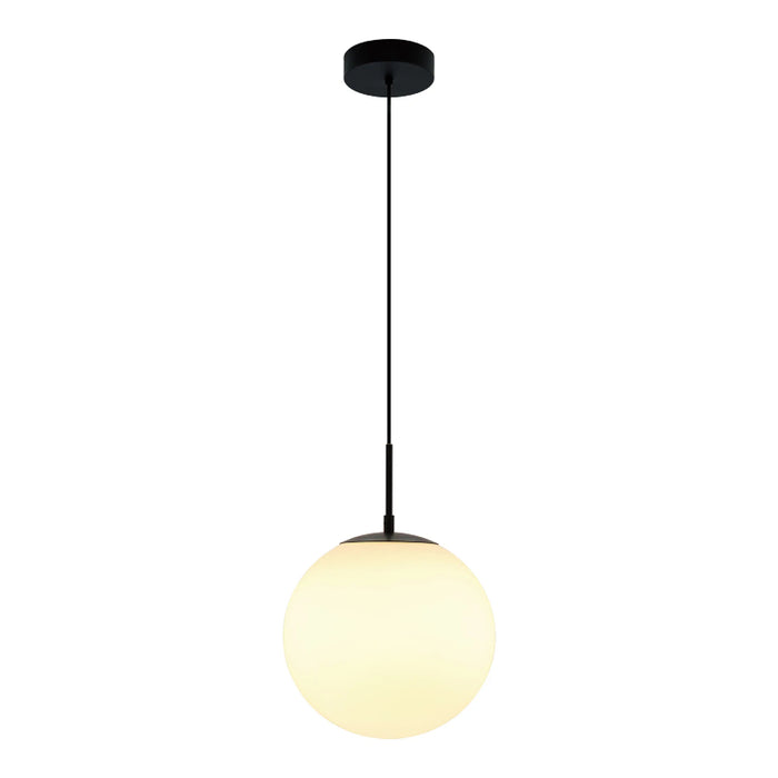 Westgate LCFG 12" LED Frosted Glass Pendant, 5CCT Selectable, 1600 lm, 120V 
