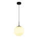 Westgate LCFG 12" LED Frosted Glass Pendant, 5CCT Selectable, 1600 lm, 120V 