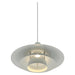 Westgate LCFL 12" 10W LED Pendant, 5CCT Selectable, 120V