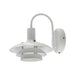 Westgate LCFL 1-lt 9" Tall LED Wall Sconce, 5CCT Selectable, 120V - White
