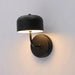 Westgate LCFP 1-lt 9" Tall LED Pan Design Wall Sconce, 5CCT Selectable, 120V