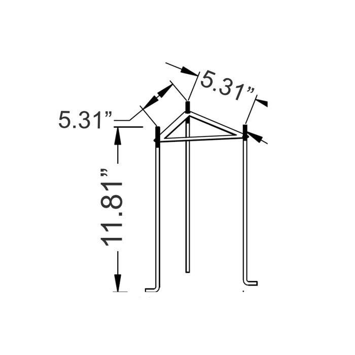 Westgate LCG4-ABK Anchor Bolt Kit