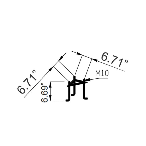 Westgate LCG6H-ABK 6Ft And Taller Anchor Bolt Kit