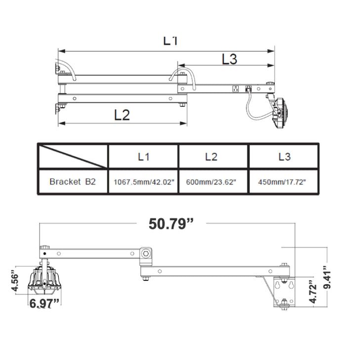 Westgate LDL-R 36W LED Loading Dock Light, 5700K, 120V
