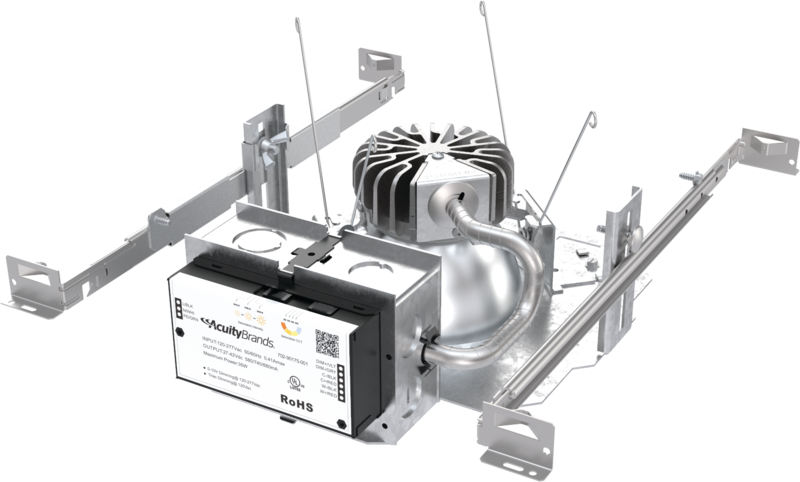 Lithonia LDN4 4" New Construction IC Rated LED Recessed Housing, Switchable CCT & Lumens