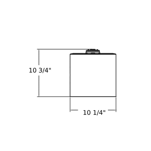 Lithonia LDN8CYL 8" LED Cylinder, 3500K, 5000 Lumens, Downlight, 120-277V, Pendant Mount