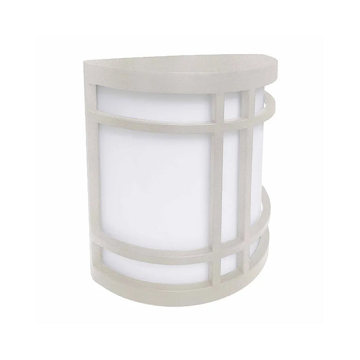 Westgate LDSW-MCT5 10" Outdoor LED Decorative Wall Sconce, CCT Selectable - Silver