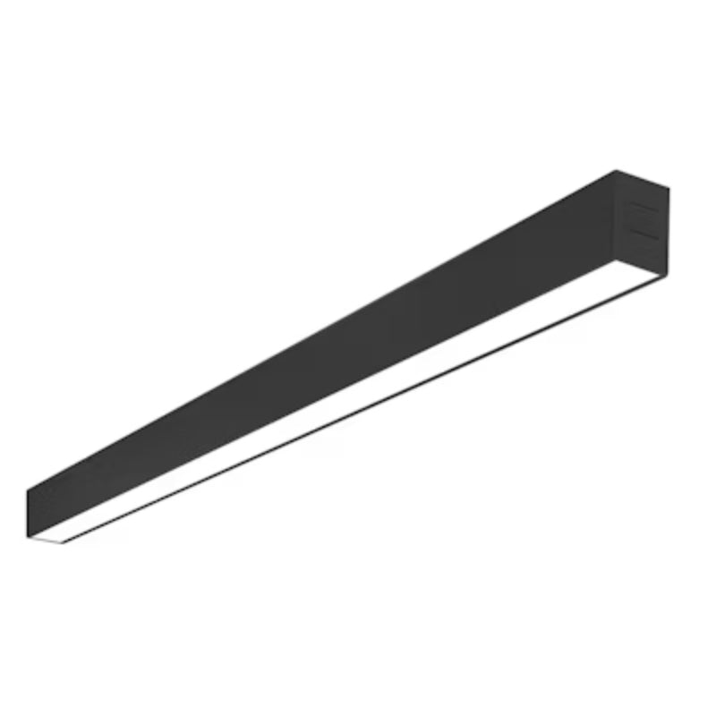 Envision LED-UDL2 8Ft 5CCT C-Line Suspended Linear w/ Uplight Black 12
