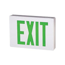 Lithonia LE LED Surface Mount Exits with Battery Back-Up & Self-diagnostics, Single Stencil Face