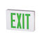 Lithonia LE LED Surface Mount Exits with Battery Back-Up & Self-diagnostics, Single Stencil Face