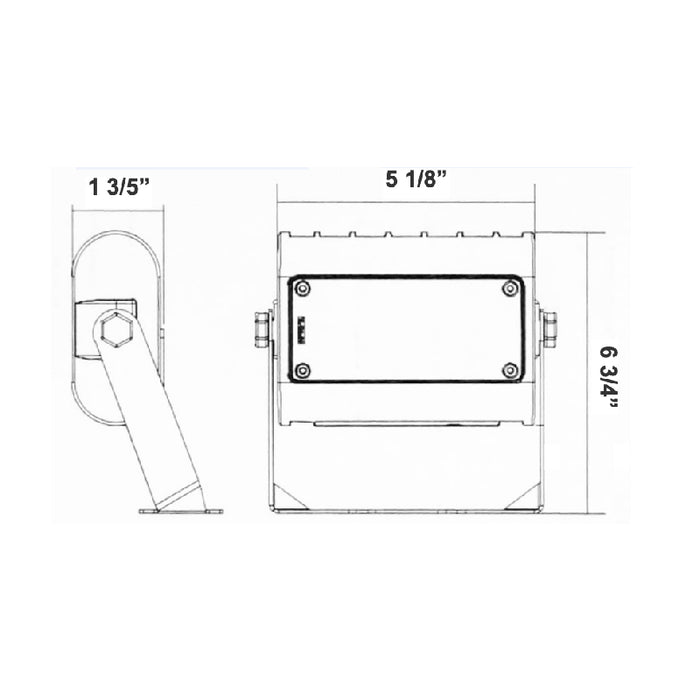 Westgate LF3 30W LED Flood Light with U Bracket