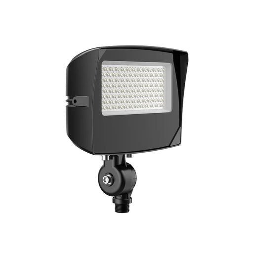 Westgate LF4MAX-MD 45W/60W/80W LED Maximum-Feature Round-Back Flood Light with Knuckle, 3CCT Selectable - Black