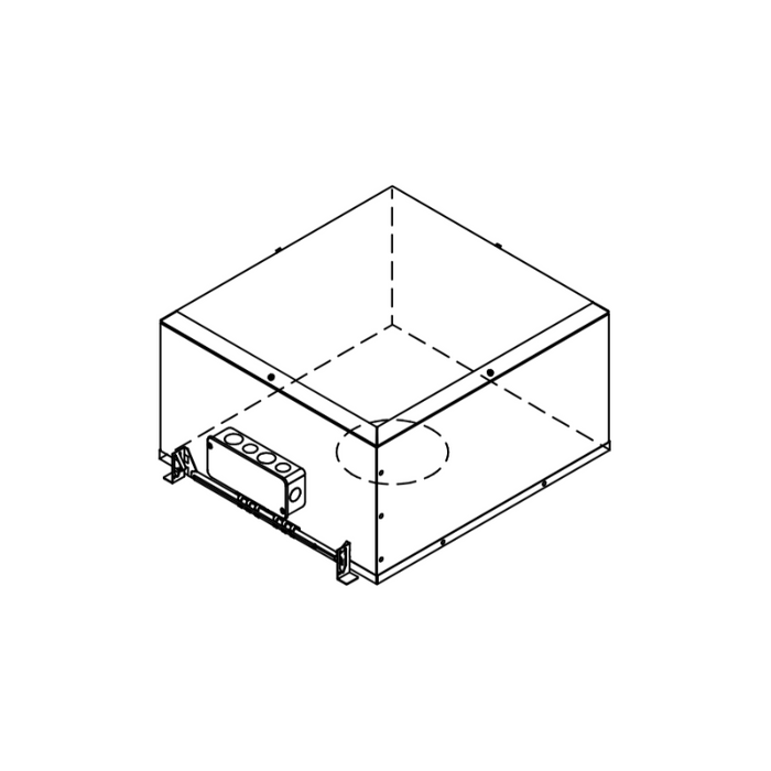 Prescolite LFR-6RD-H LiteFrame 6" Round New Construction Chicago Plenum Housing Enclosure
