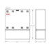 Dual-Lite LiteGear Series Single-Phase Central Lighting Inverter, Surface Wall Mounting