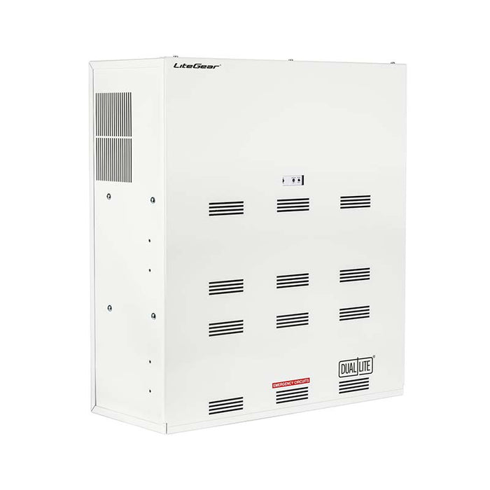 Dual-Lite LiteGear Series Single-Phase Central Lighting Inverter, Surface Wall Mounting - 750VA/W, 950VA/W, 1150VA/W