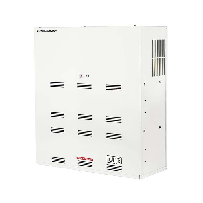 Dual-Lite LiteGear Series Single-Phase Central Lighting Inverter, Surface Wall Mounting - 750VA/W, 950VA/W, 1150VA/W