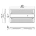 Westgate LHCMAX 255W/295W/320W LED Sensor Ready Digital Beam Angle Linear Highbay, 3CCT & Beam Angles Selectable, 120-277V