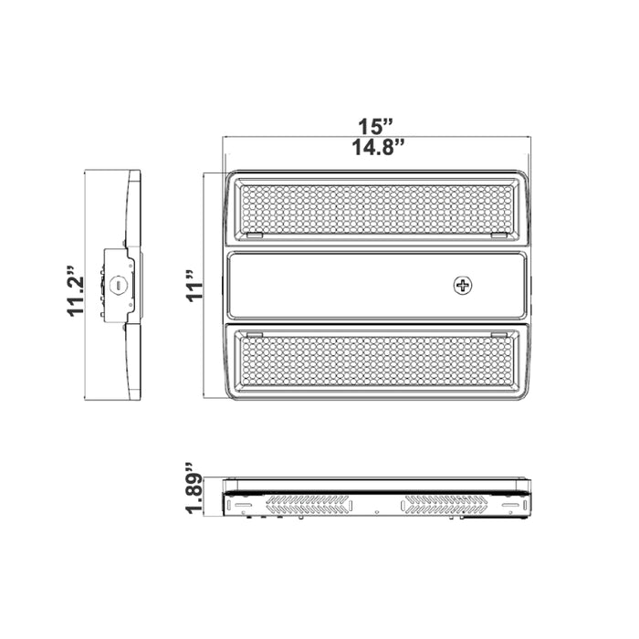 Westgate LHCMAX 60W/85W/105W LED Sensor Ready Digital Beam Angle Linear Highbay, 3CCT Selectable, 120-277V