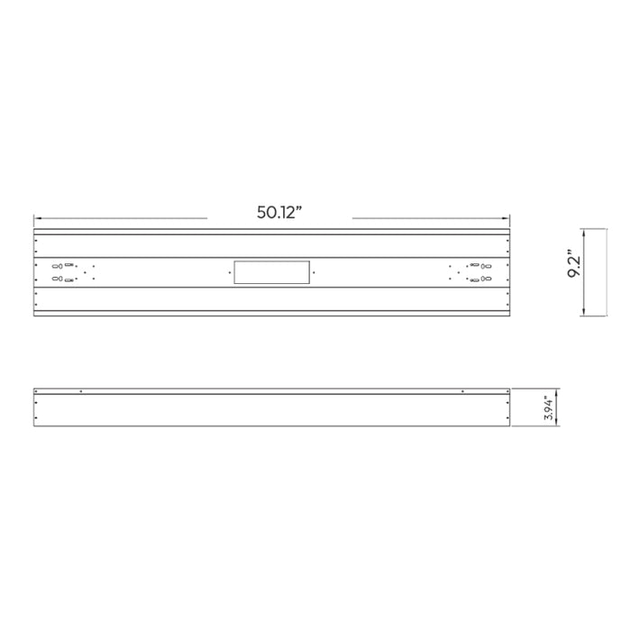 Westgate LLB-4FT-REFL 4-ft Linear Low Bay Reflector Accessory