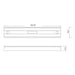 Westgate LLB-4FT-REFL 4-ft Linear Low Bay Reflector Accessory