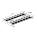 Westgate LLHB4 80W/110W/150W LED Linear High Bay, 480V
